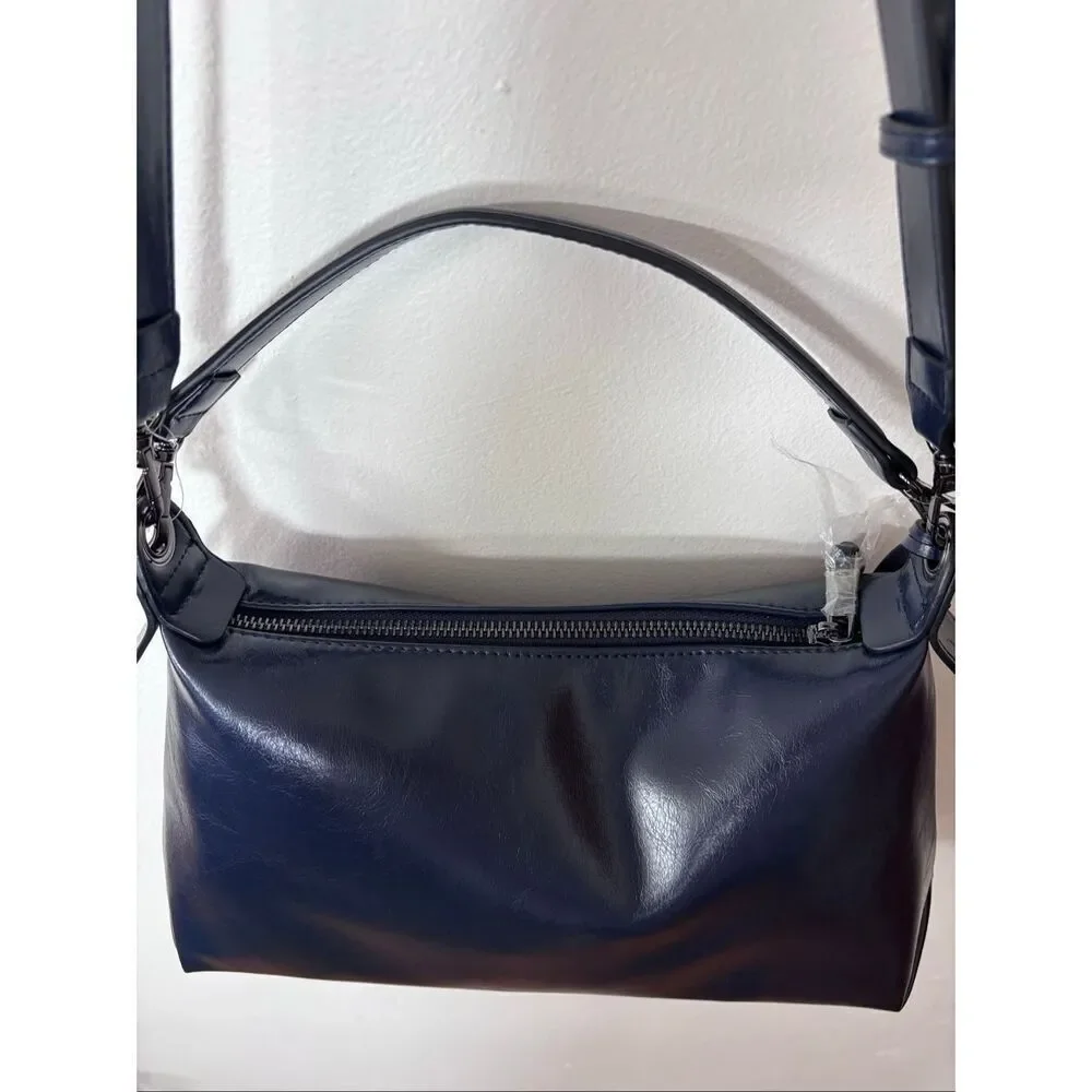 Aldo boho shoulder crossbody bag blue new